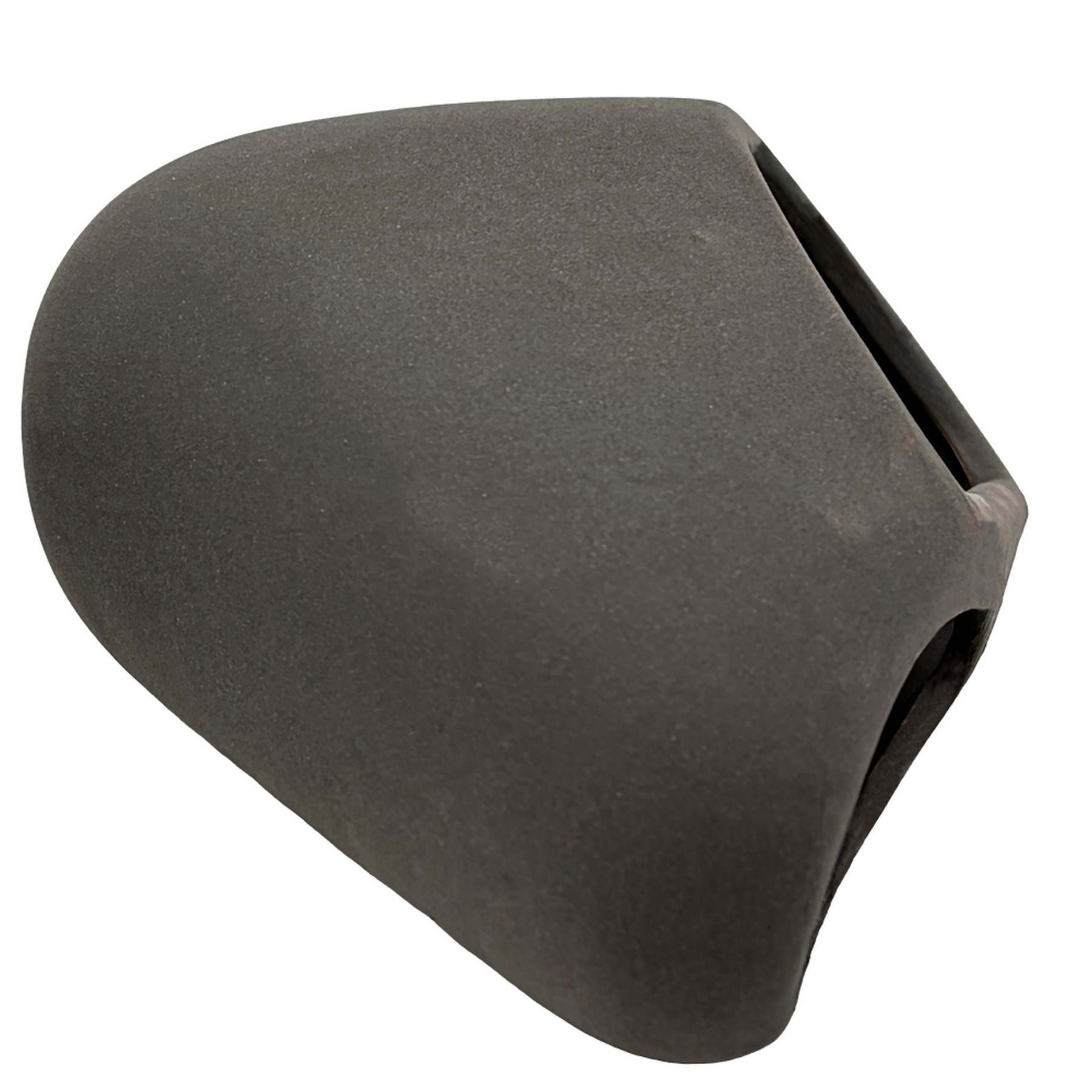 Декорація Hobby Wave Cave 2 dark 17x16x8,5 см - керамічне укриття для риб і креветок в акваріумі (41656)